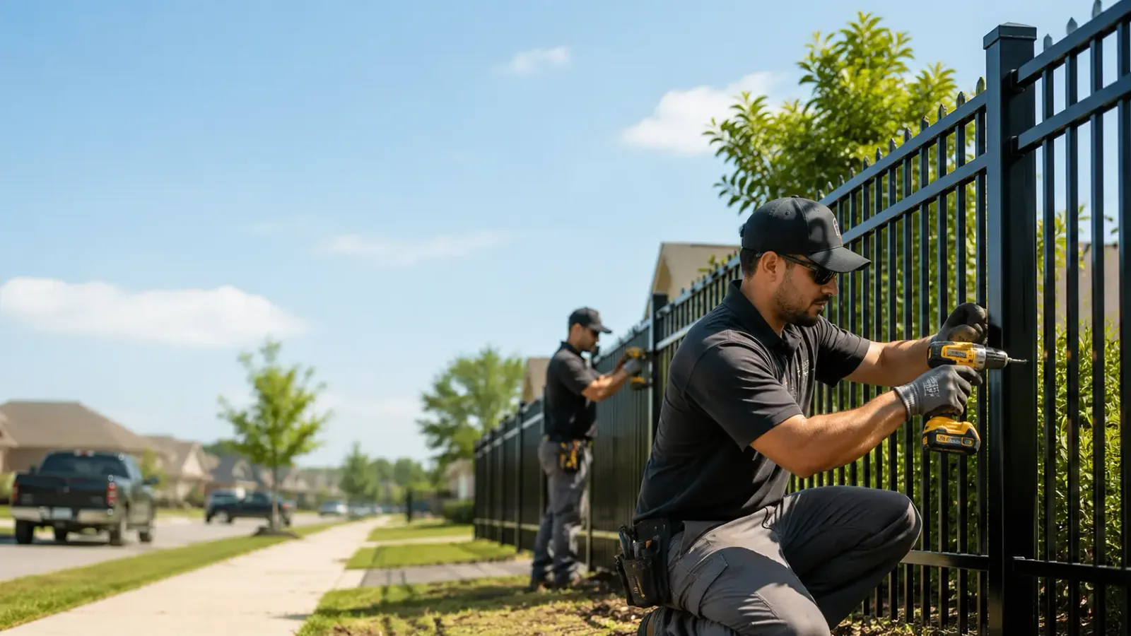 Metal Fence Installation in Elmwood, IL